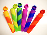 Silicone Popsicle Makers and Holder (Pack of 6)