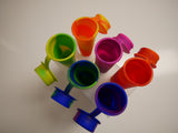 Silicone Popsicle Makers and Holder (Pack of 6)