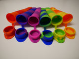 Silicone Popsicle Makers and Holder (Pack of 6)