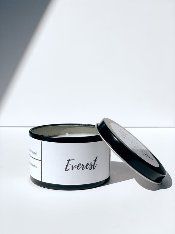 Everest Soy non-scent Travel Candle