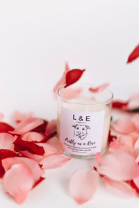Pretty as a Rose Candle